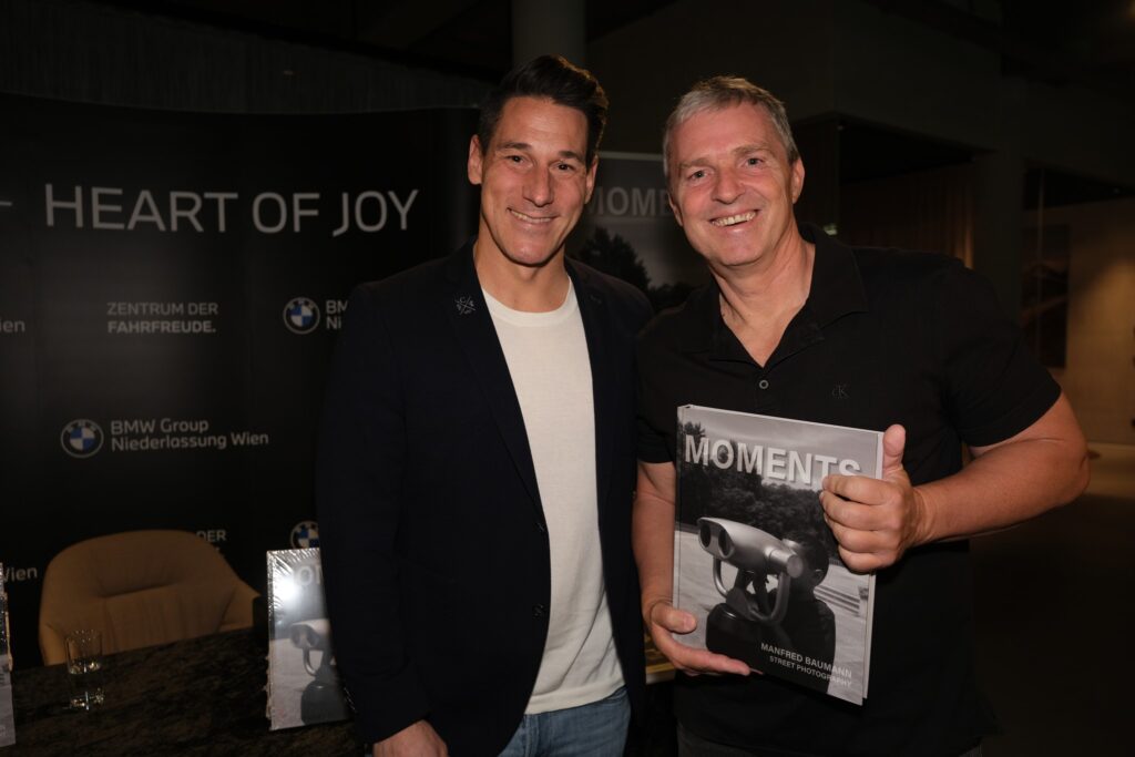 Buchpräsentation Moments