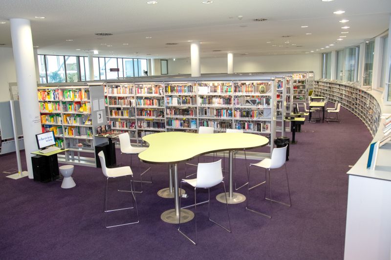 Bücherei im Bildungszentrum Simmering