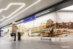 Jede Reise beginnt mit einem Kunstwerk © ÖBB/Martin Steiger