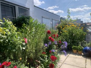 Hier hat sich Bernhard Endrich  ein Paradies geschaffen © privat