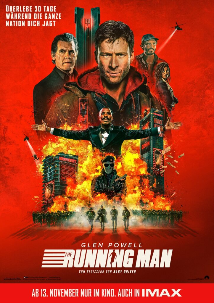 THE RUNNING MAN Plakat