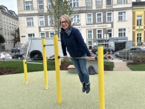 Bahnhof Breitensee: Neue Fitnessgeräte für alle Anrainer