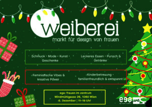 Flyer Weiberei 2025