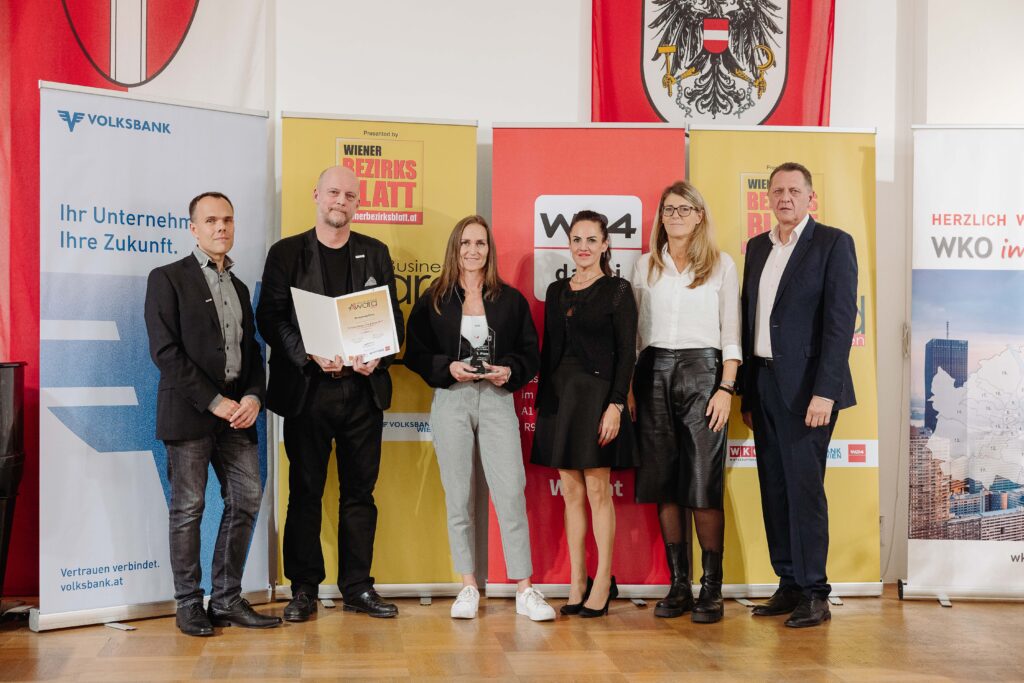 Platz 1 in der Kategorie Großbetriebe für die Bestattung Wien. © Stefan Diesner