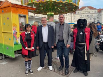 Gruselspaß am Schlingermarkt beim Halloween-Fest