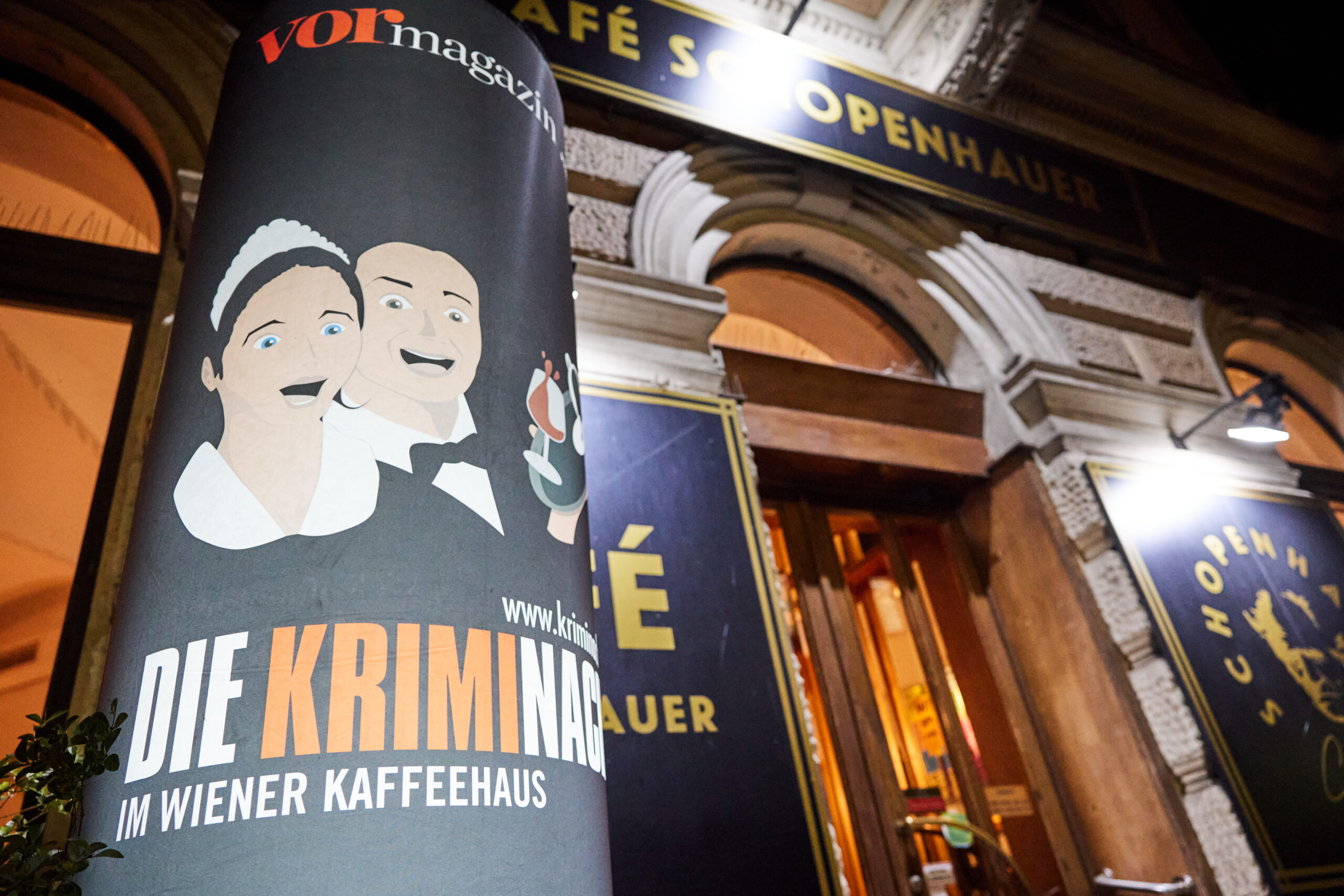 Packende Lesungen: 21. Kriminacht lockt in 30 Kaffeehäuser