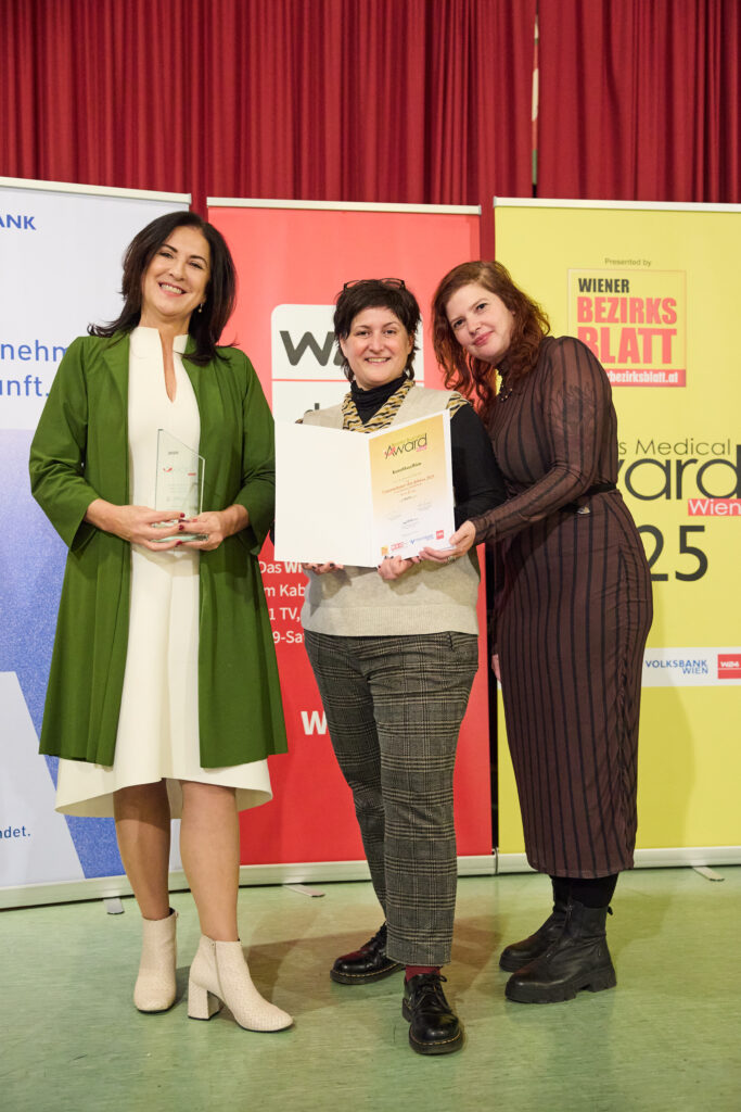 Platz 2 Mittelbetriebe: KunstHausWien, Gerlinde Riedl, Monika Pehab, Alexandra Guth