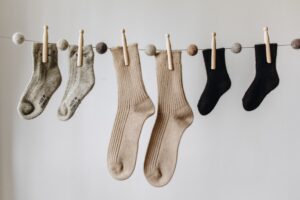Kuschelige Socken für Groß und Klein von Noos Concept.