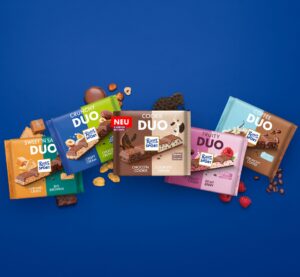 RITTER SPORT Cookie DUO sorgt für Keks-Genuss im Quadrat