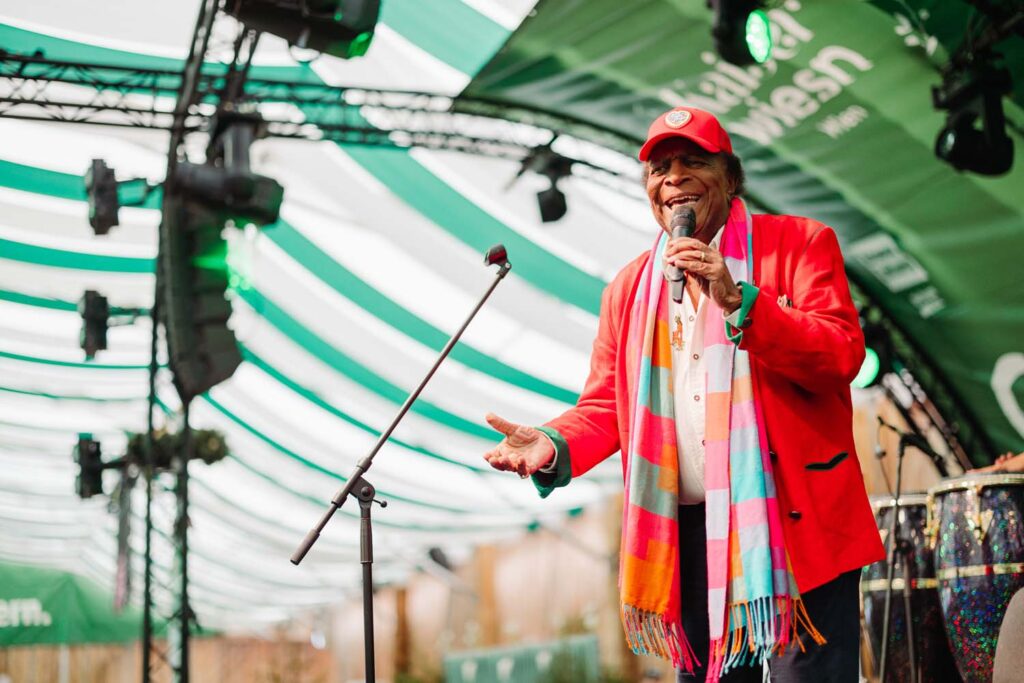 Roberto Blanco beim Schlagernachmittag auf der Wiener Kaiser Wiesn