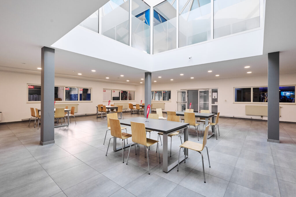 So sieht das ASKÖ-Ballsportzentrum aus (Bild: Stefan Burghart).