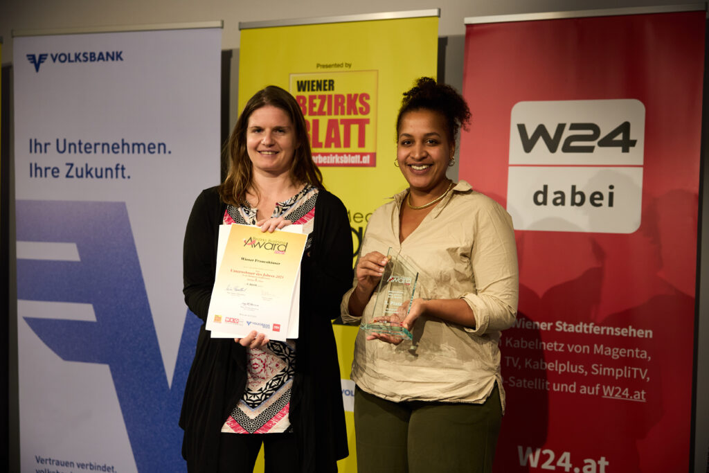 Sarah Jachs (l.) & Sophia Diaba, Verein Wiener Frauenhäuser