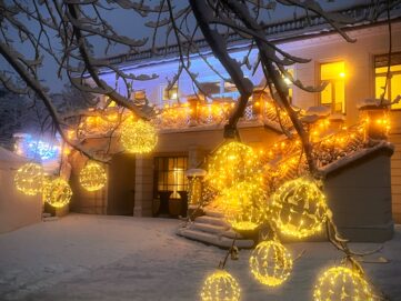 In der Klimt-Villa wird jeder Adventsonntag zauberhaft