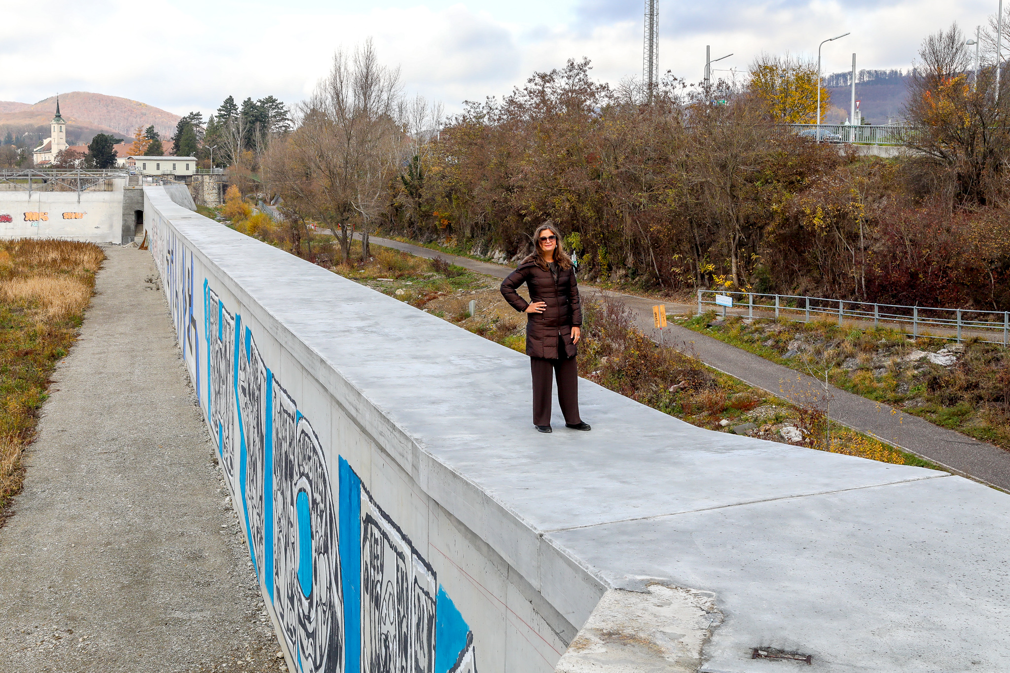 Die Wehrmauern am Wienfluss werden für Hochwasser gerüstet