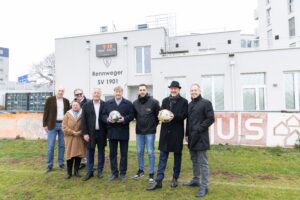 ARWAG eröffnet Sportflächen für die Rennweger RSV 1901