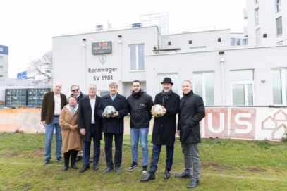 ARWAG eröffnet Sportflächen für die Rennweger RSV 1901