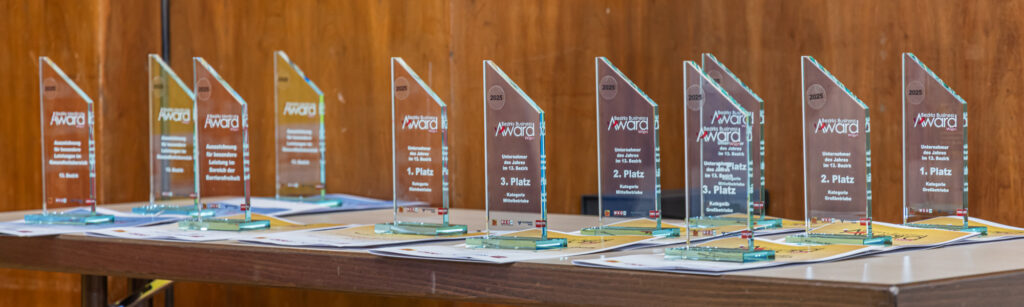 So sehen die begehrten Awards aus @ Sandra Oblak