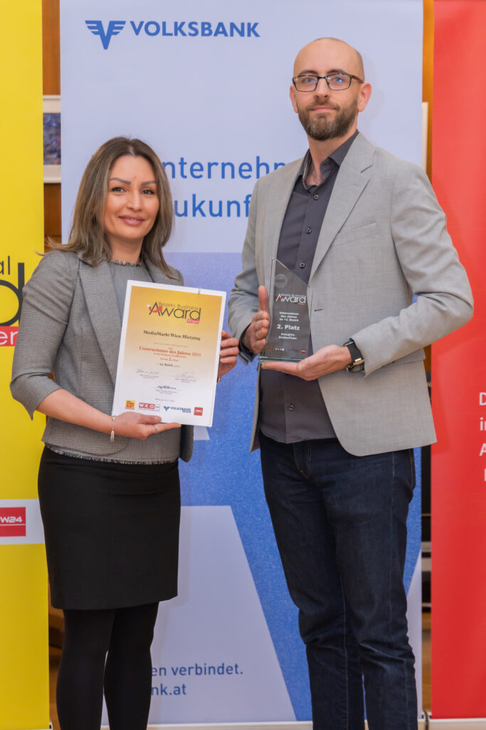 Leo Ainberger und Rozita Amani © Sandra Oblak