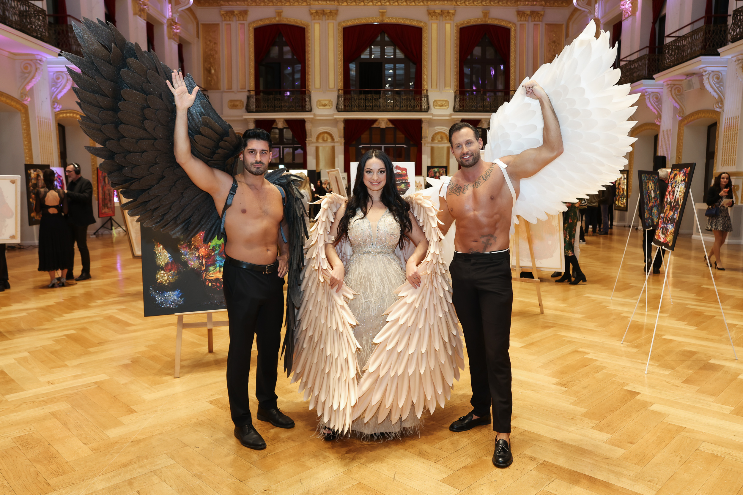 Kunst trifft Glamour: Margarita Gavrielova beim göttlichen Abend