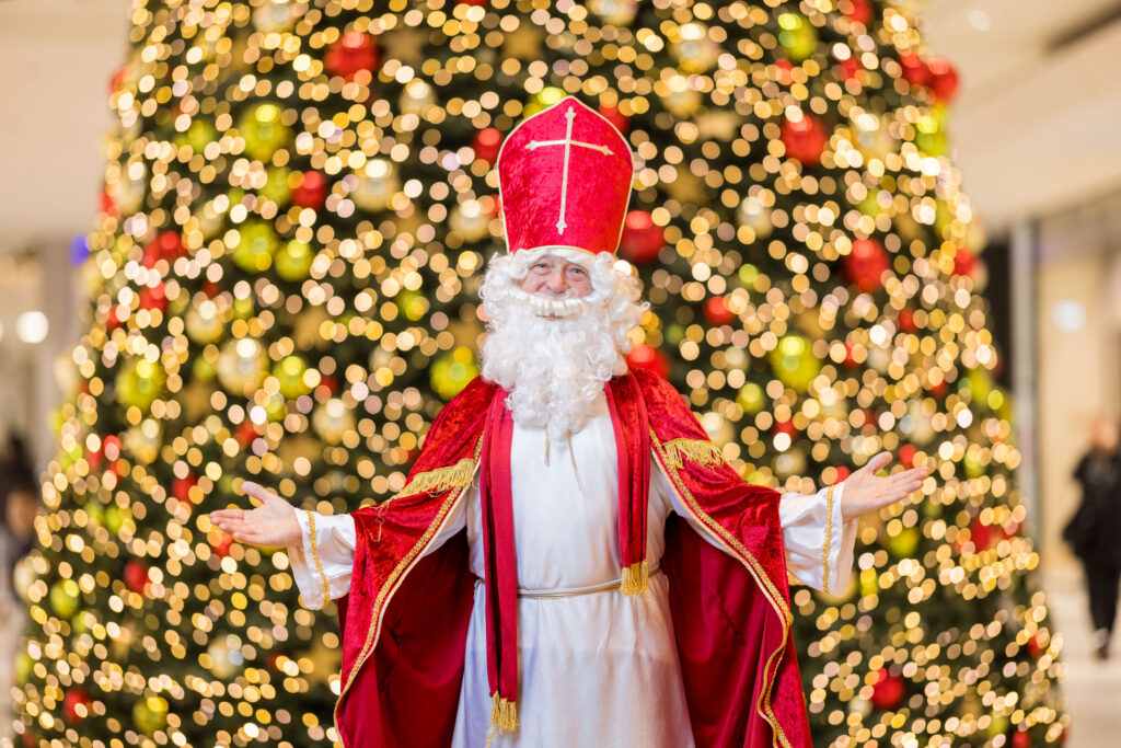 Der Nikolo schaut am 6. Dezember im Huma Eleven vorbei. © Huma Eleven/Robert Fritz