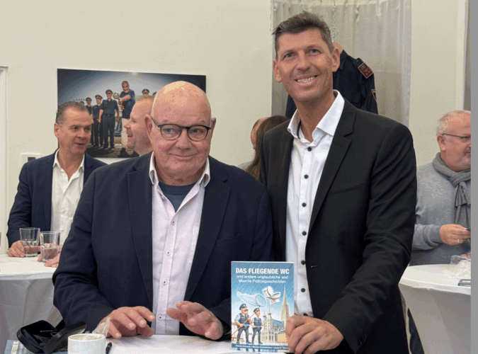 Lesenswert: Das fliegende WC und andere Polizei-Geschichten!