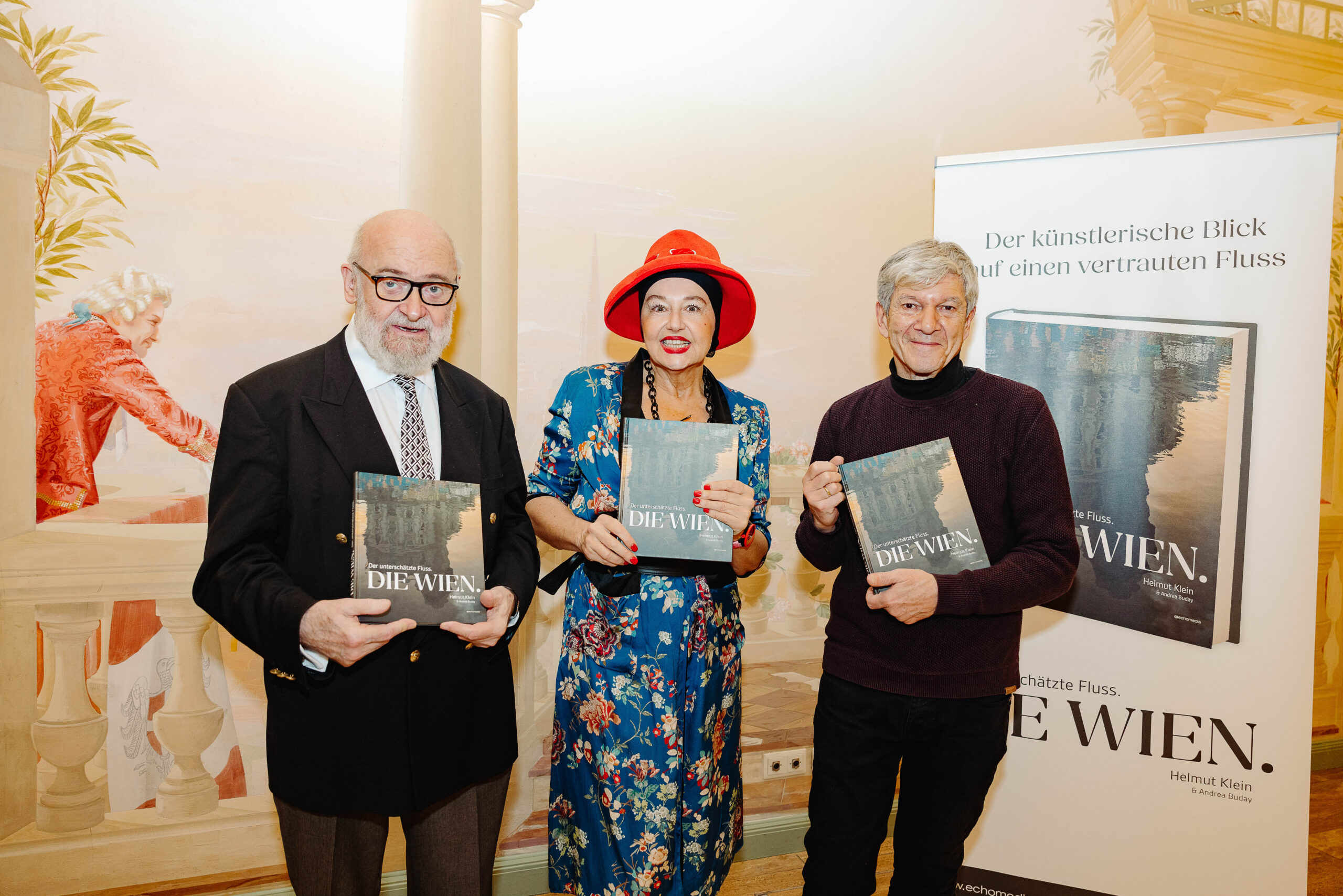 Bildband über die Wien feierlich im Rathauskeller präsentiert