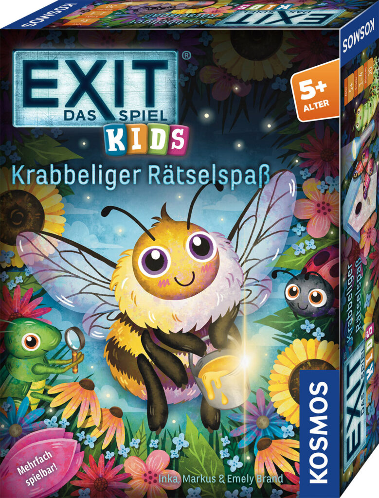 EXIT Kids Krabbeliger Rätselspaß
