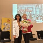 ©BV9 | Saya Ahmad bedankte sich im Rahmen einer Jubiläumsveranstaltung bei Renate Steinkellner für ihr ehrenamtliches Engagement.