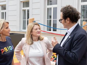 Auf dem Areal des Sophienspitals eröffnet 2026 ein neuer Kindergarten