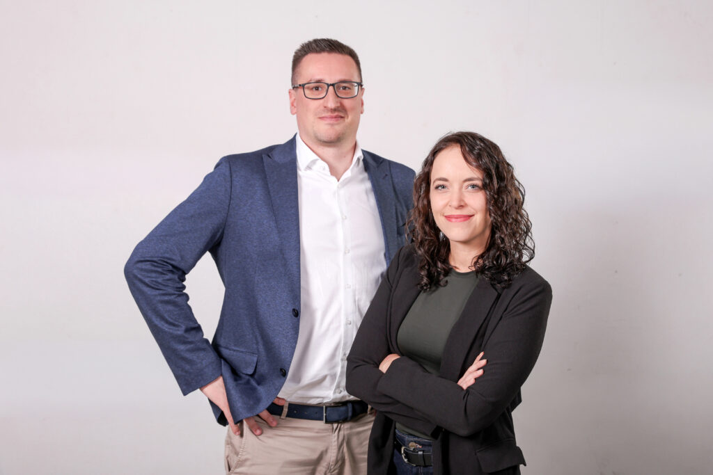 Josef Wiedenhofer und Julia Healy