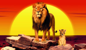 DER KÖNIG DER LÖWEN