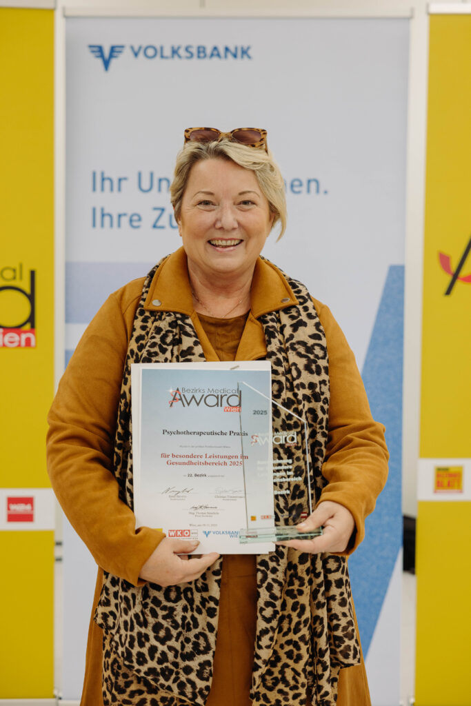 Medical Award für die Psychoterapeutische Praxis: Jolana Rixinger-Jehlicka