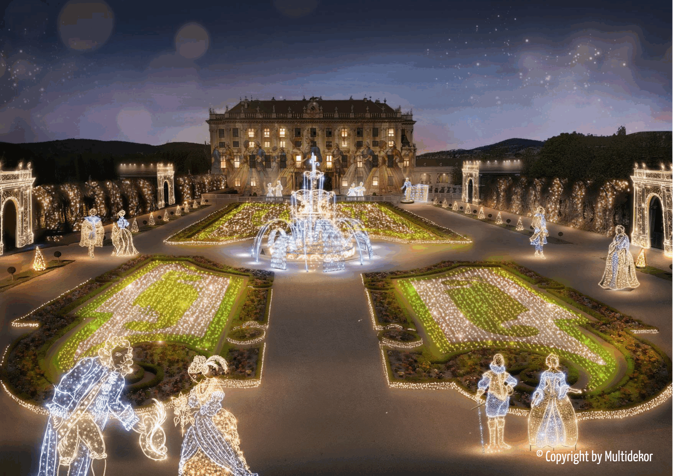 Kaiserlicher Glanz: „Imperial Lights“ in Schönbrunn eröffnet