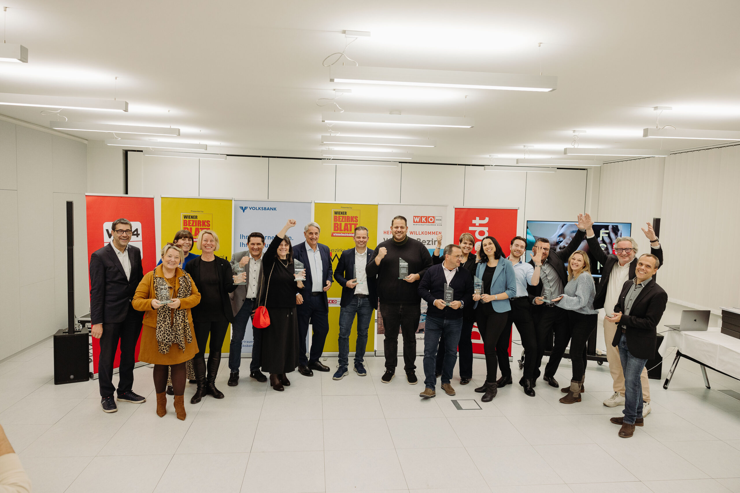 Donaustadt: So feierten die Bezirks-Business- & Medical-Award-Sieger!