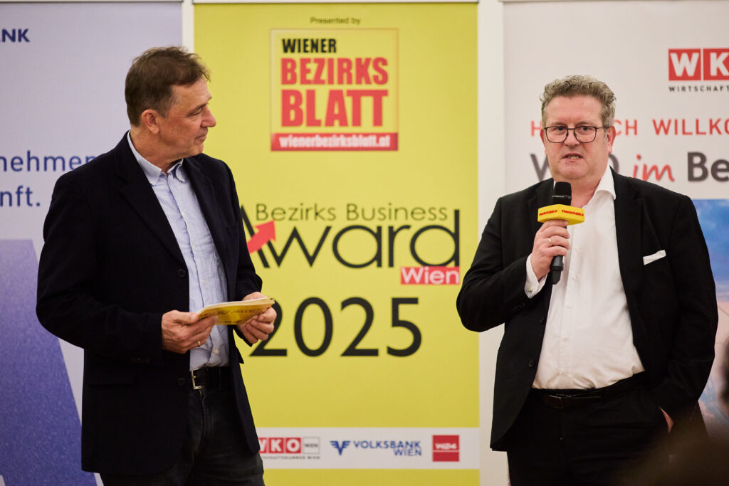 Markus Frömmel von der WKW bedankte sich bei den Unternehmer:innen für ihr Engagement.