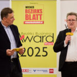 Markus Frömmel von der WKW bedankte sich bei den Unternehmer:innen für ihr Engagement.