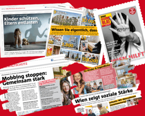 Neues Wiener Bezirksblatt: „Nein zur Gewalt an Frauen“