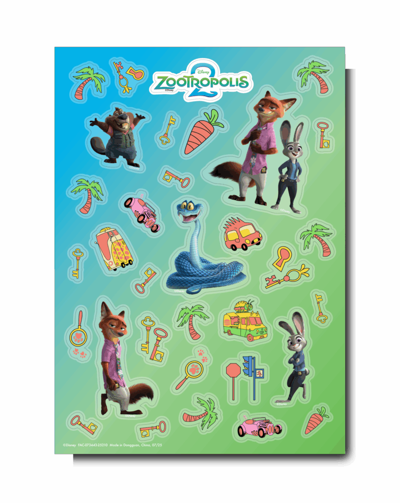 ZOOMANIA 2 Stickers