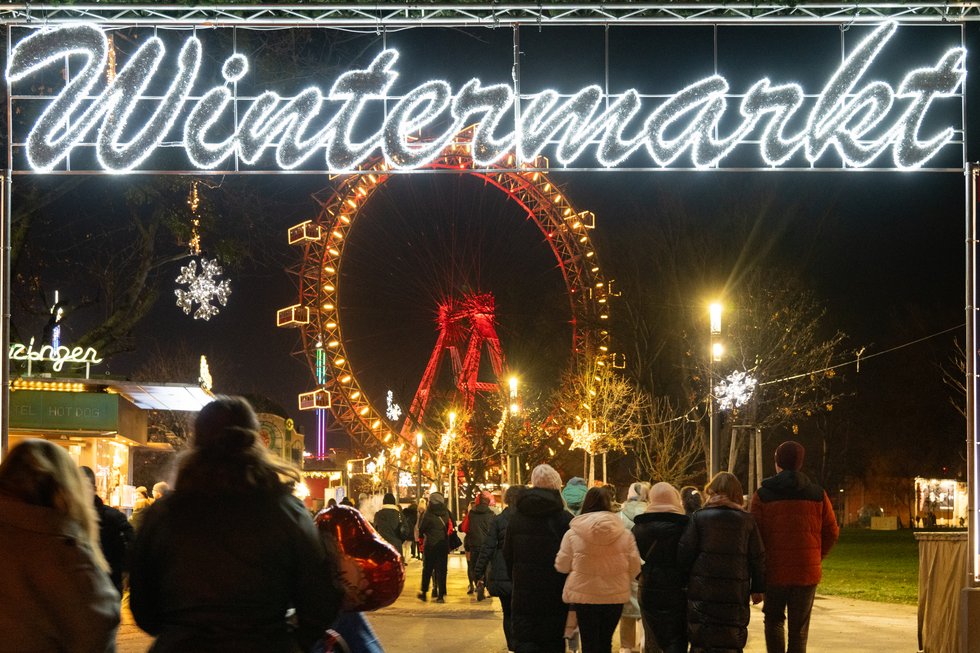 Wintermarkt am Riesenradplatz
