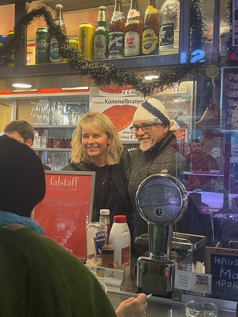 Steffi Lamp und Thomas Blaser freuen sich über die Falstaff-Auszeichnung (Bild: Steiner).