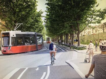 Neuer Radweg nach Neuwaldegg: Alszeile durchgehend befahrbar