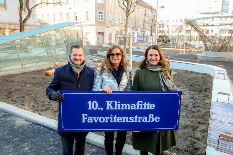 Neugestaltung der Favoritenstraße: Aller Anfang ist fertig
