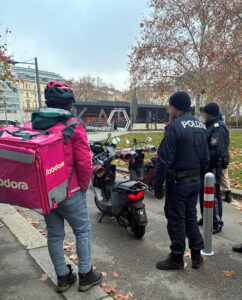 Die Scooter wurden massiv kontrolliert, viele Verstöße geahndet (Bild: Gruppe Sofortmaßnahmen).