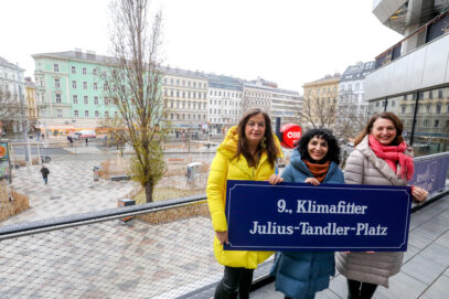Julius-Tandler-Platz noch vor Jahresende fertiggestellt