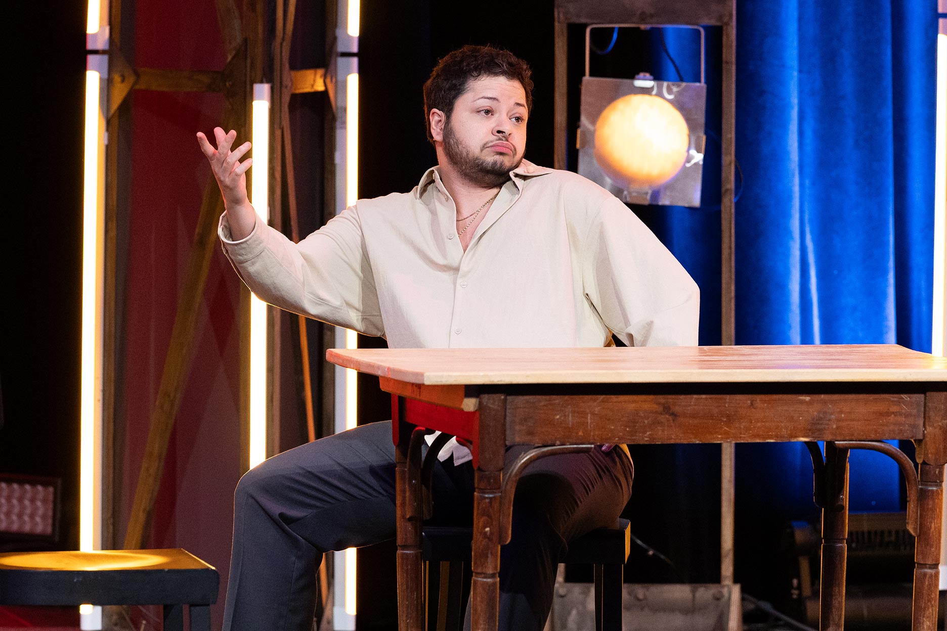 Kian Kaiser alias „Der Kuseng“ bringt Stimmung nach Margareten