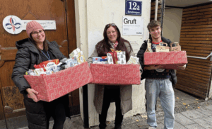 Große Spenden-Aktion: Familienwohnbau unterstützt Gruft