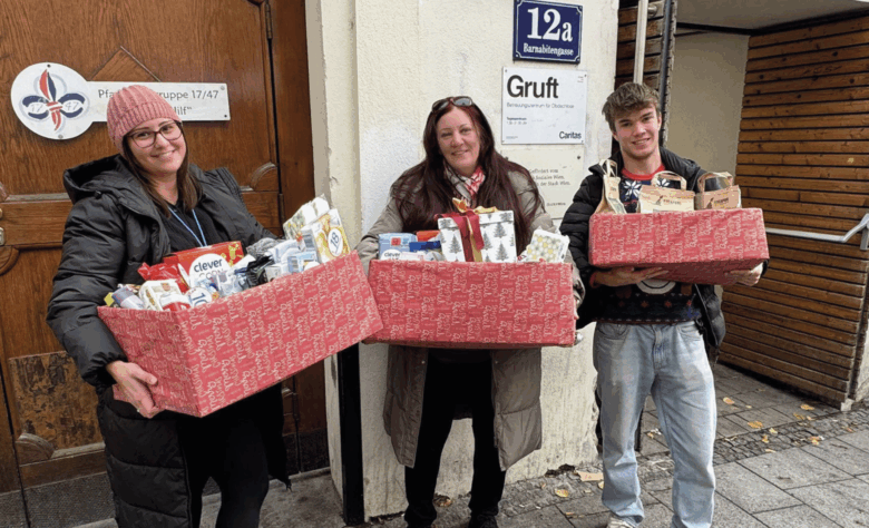 Große Spenden-Aktion: Familienwohnbau unterstützt Gruft