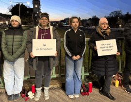 Starkes Zeichen: Mahnwache der Hietzinger SPÖ-Frauen