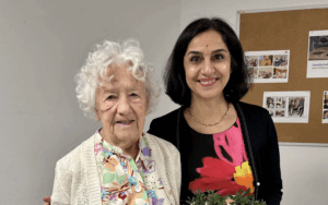 100 Jahre Lebensfreude: Große Ehre für Gabriele Schön