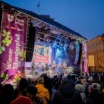 Die Bühne Freyung beim Wiener Silvesterpfad 2024